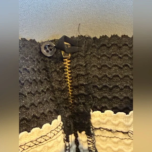 Asos Striped Strapless Sweetheart Mini Dress - Picture 9 of 9